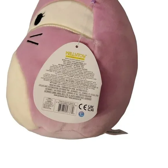 NWT Lenaya the Purple Fox 8" Squishmallow Valentine's Squad - Picture 11 of 11